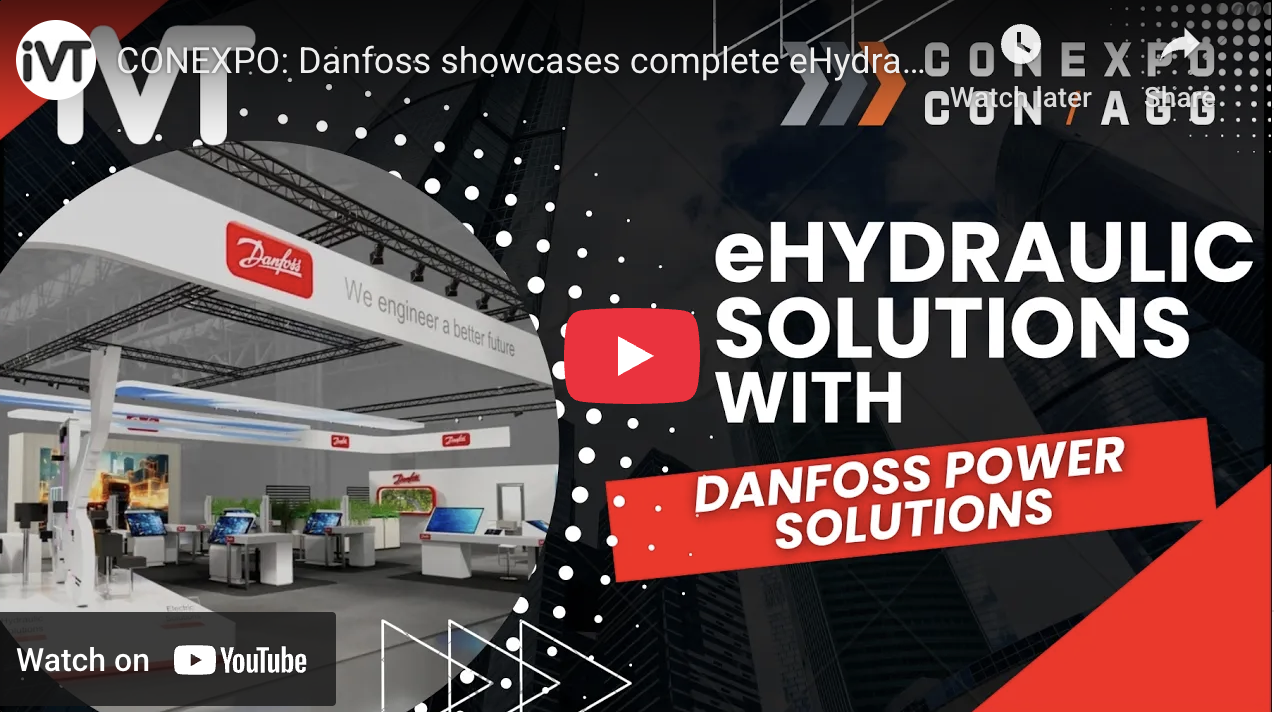 CONEXPO VIDEO: Danfoss showcases complete eHydraulic solutions