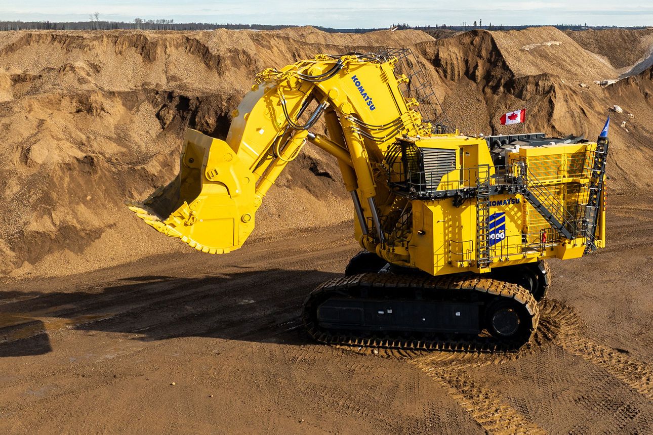 Komatsu launches largest hydraulic mining excavator worldwide