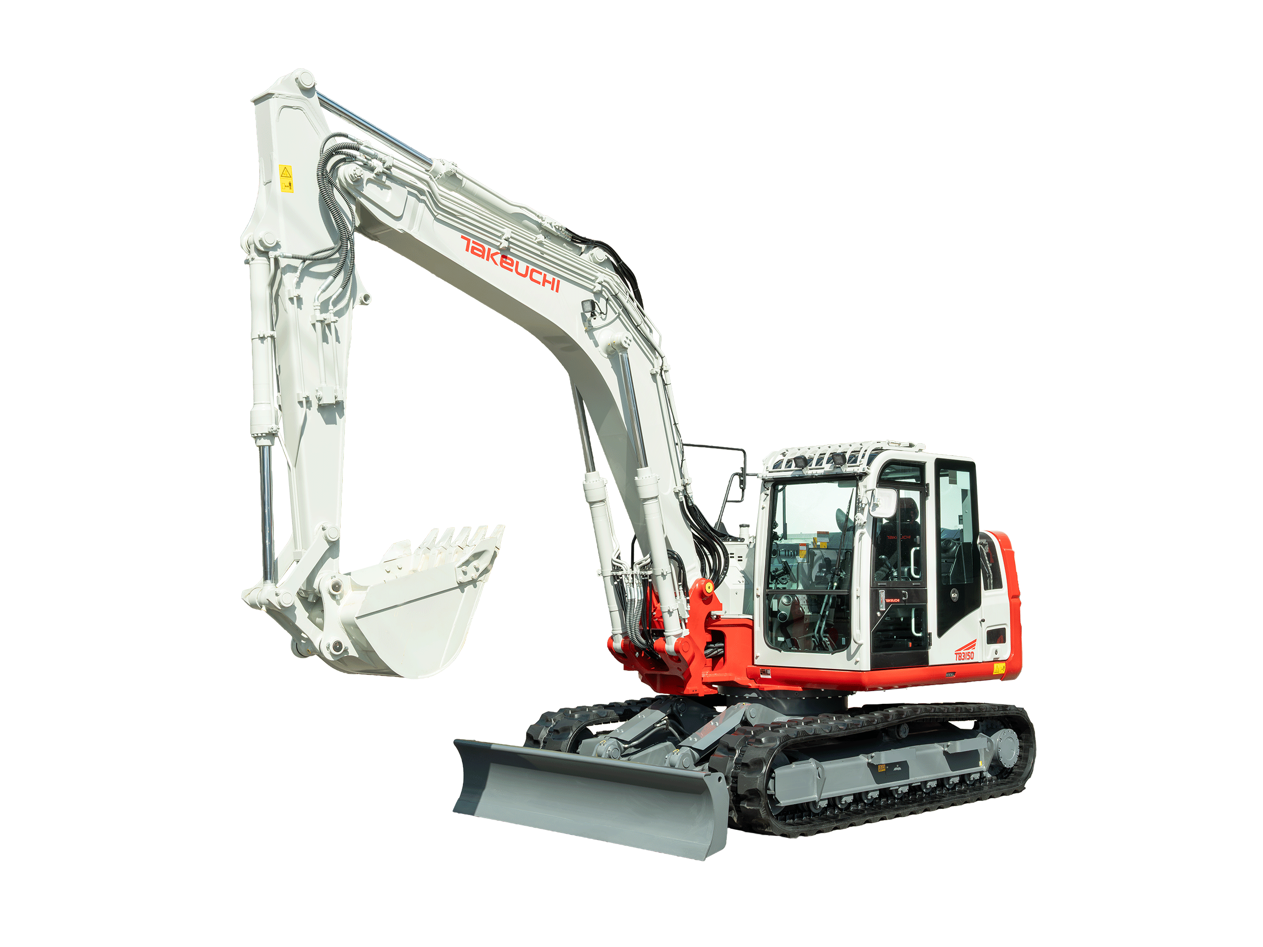 Takeuchi updates 15-tonne excavator lineup with TB3150 and TB3150R