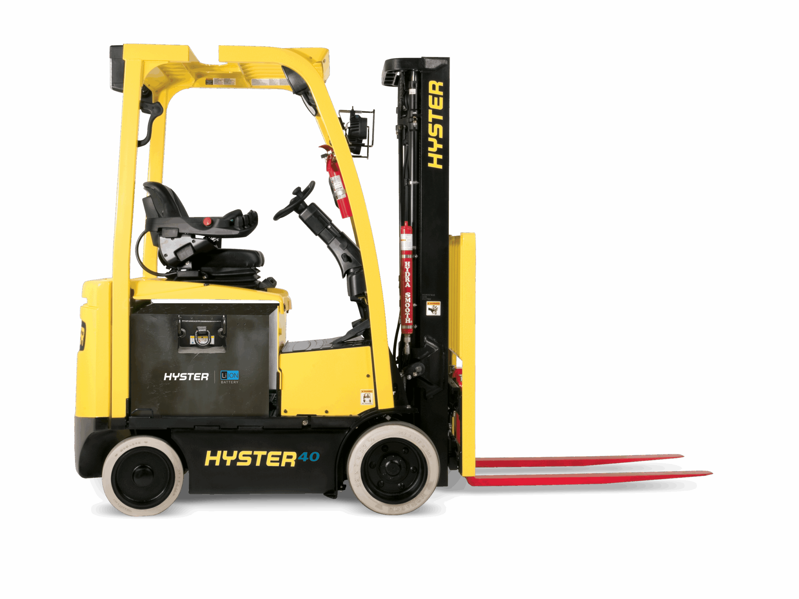 Hyster launches OEM lithium-ion batteries and chargers for its forklifts