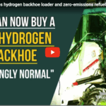 VIDEO: JCB hydrogen backhoe gets full launch alongside zero-emission refuelling technologies