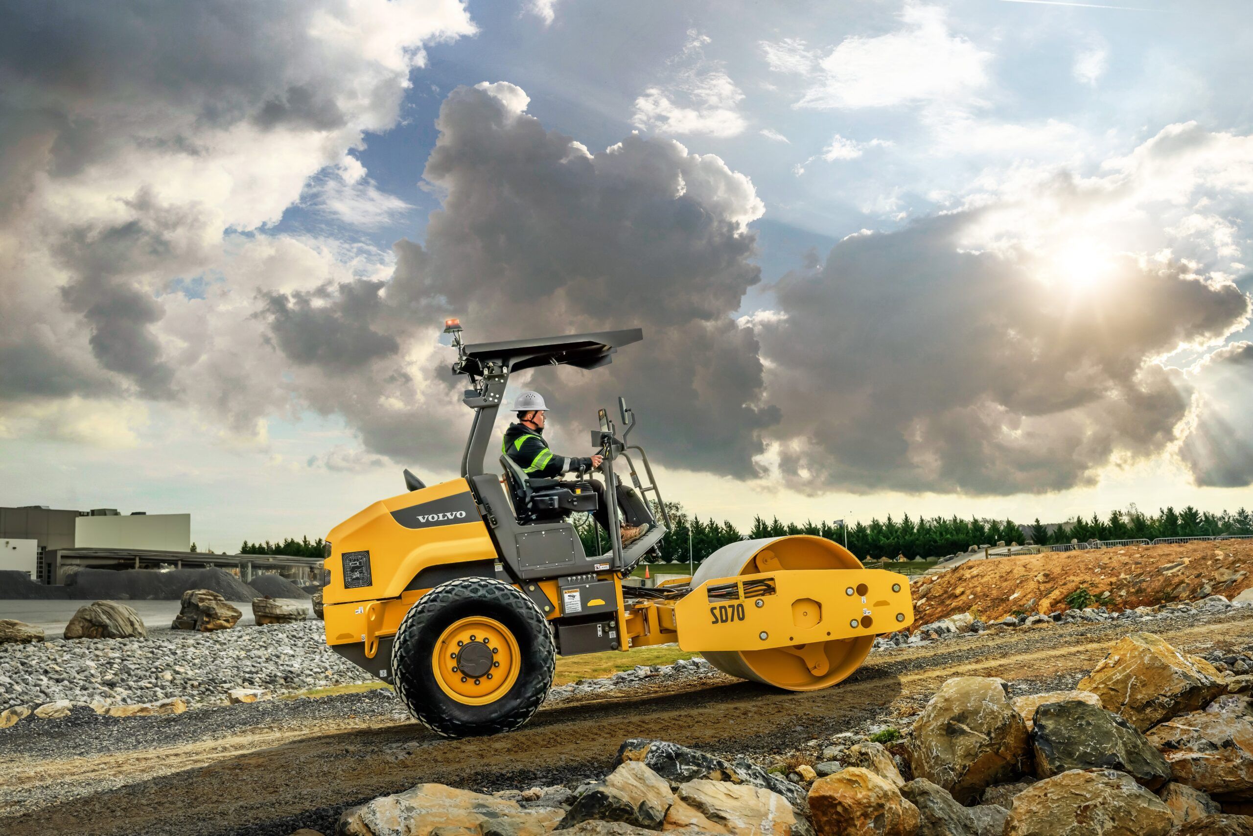 The SD70 soil compactor