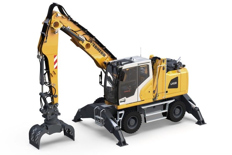 Liebherr unveils Generation 8 material handlers at IFAT