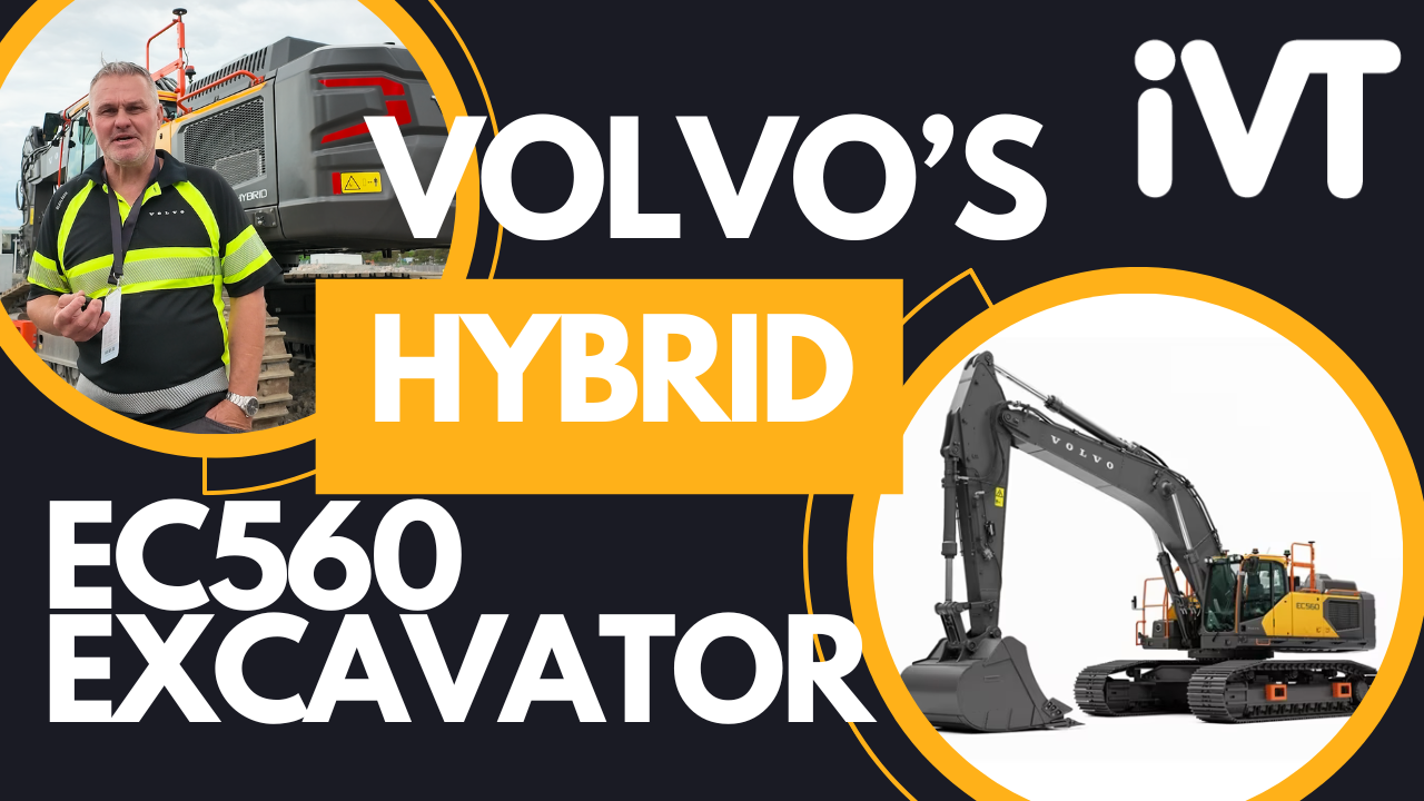 VIDEO: Volvo CE’s hybrid EC560 crawler excavator