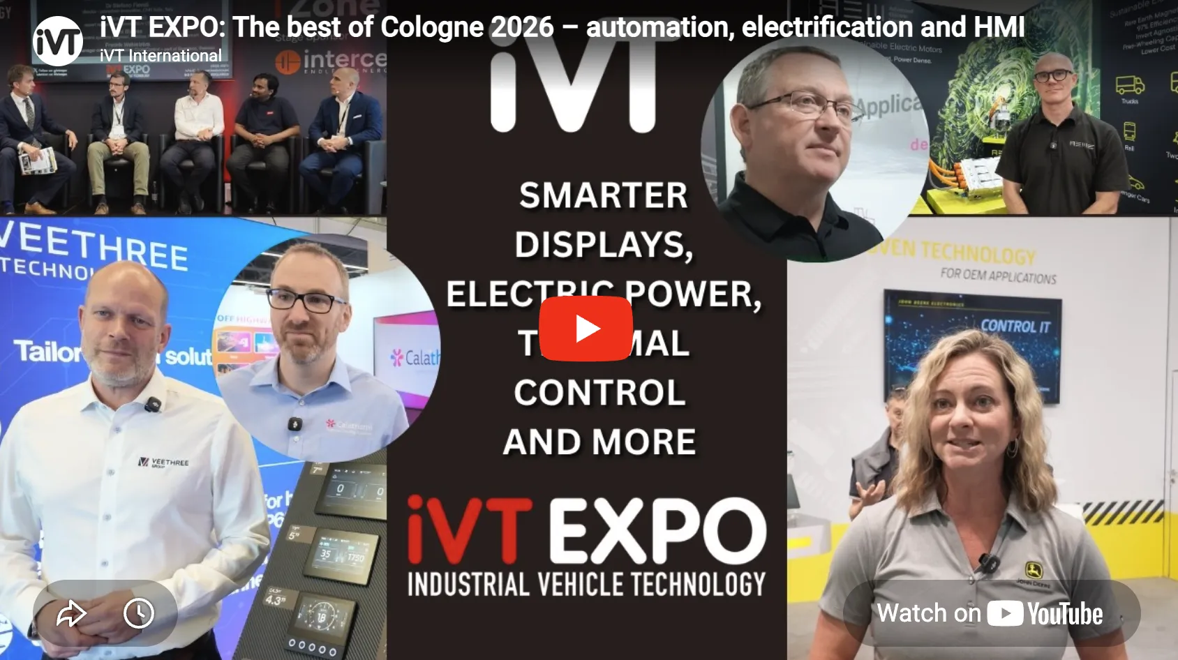 iVT EXPO: The best of Cologne 2026 – automation, electrification and new HMIs