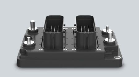 Würth Elektronik ICS launches Splitter C2-PE4 grounding module Würth Elektronik ICS Splitter C2-PE4, a black PCB-based grounding module with two multi-pin connector blocks and mounting studs