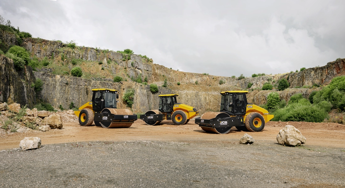 JCB launches new single drum soil compactors