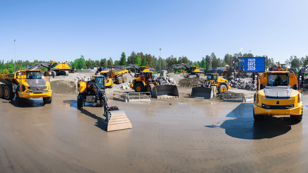 Volvo CE reports higher volumes and improved margin in Q2 2026