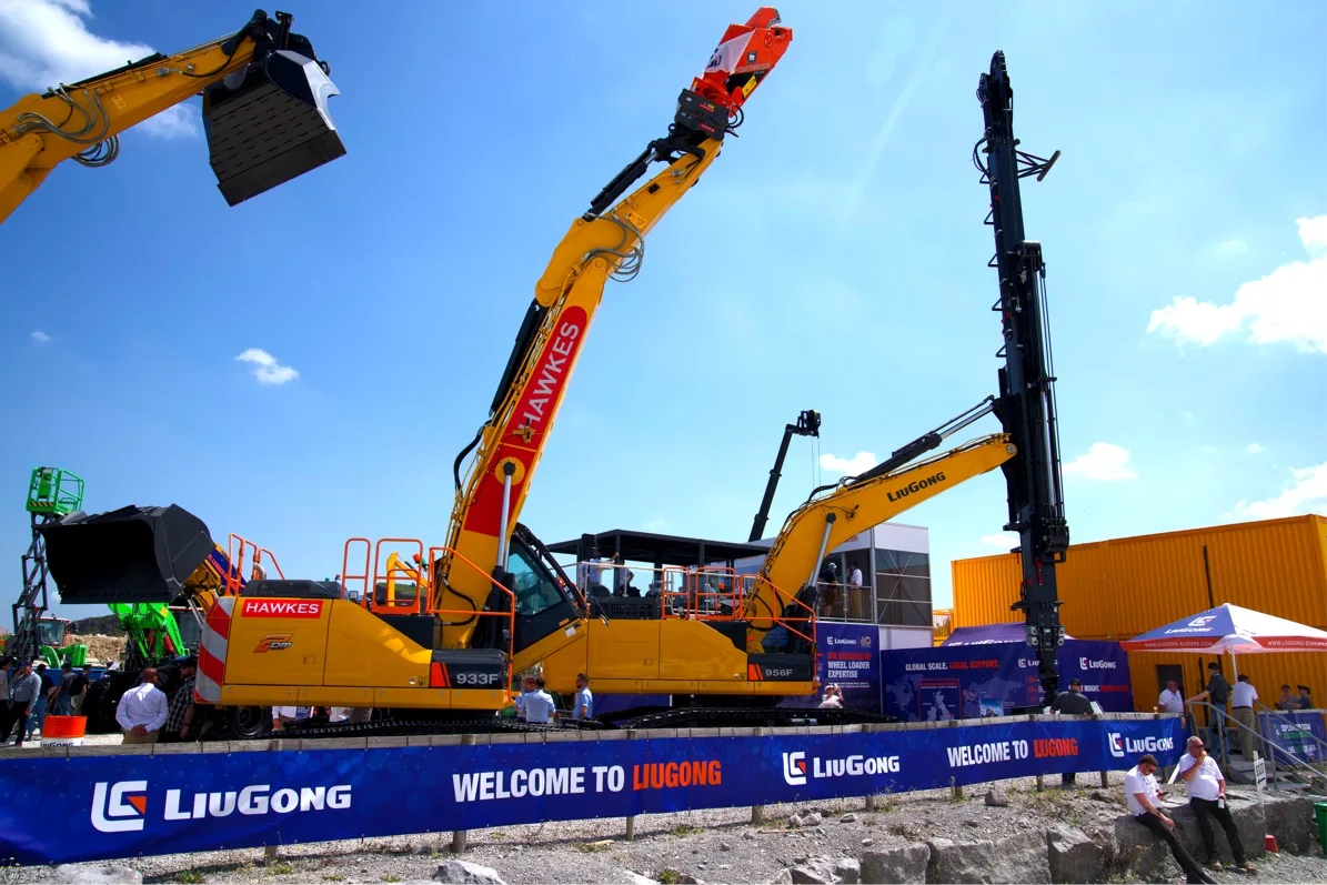 LiuGong highlighted 12-machine lineup at Hillhead 2026