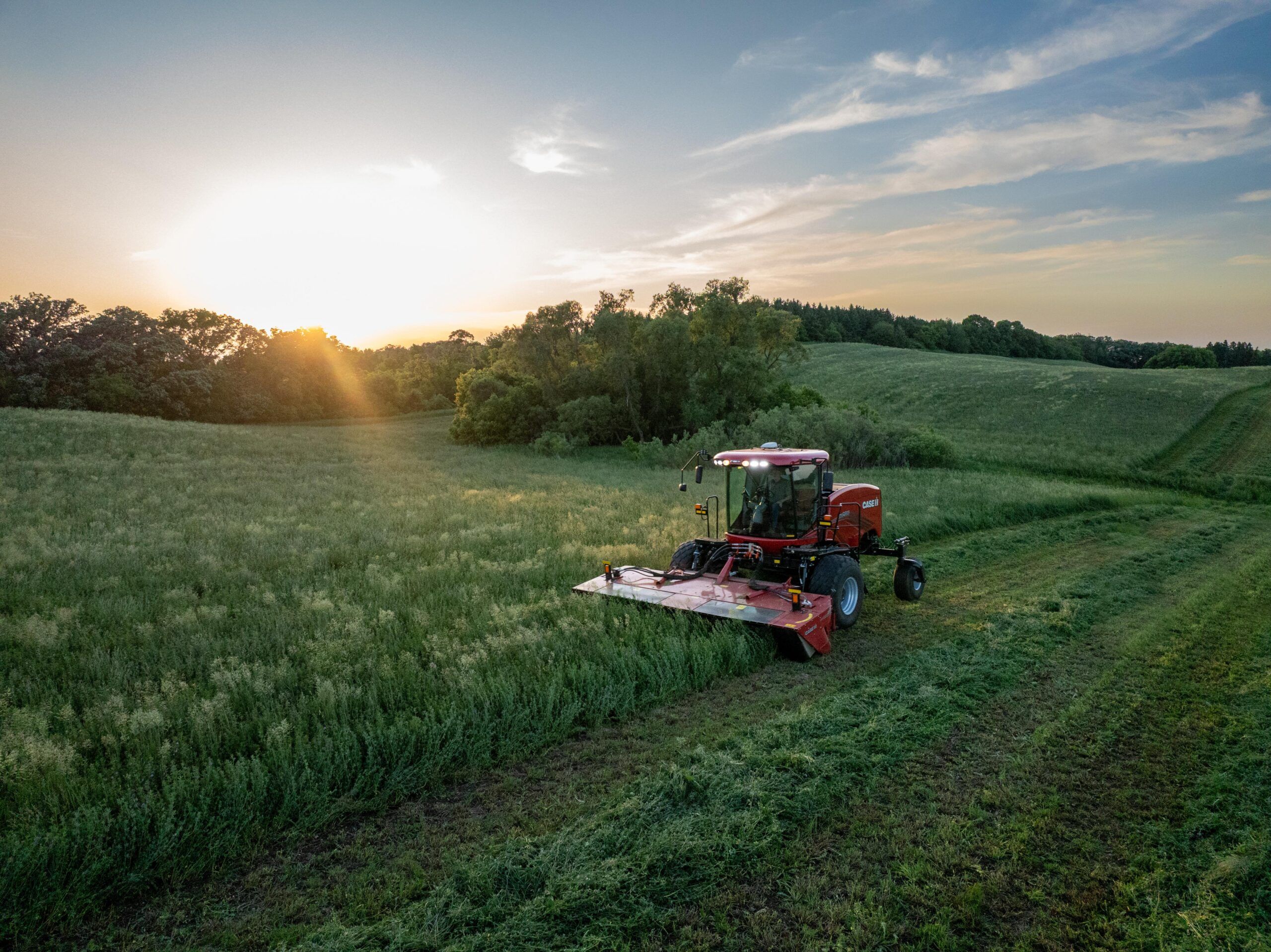 Case IH launches WD6 windrower and updates Axial-Flow 160 combine