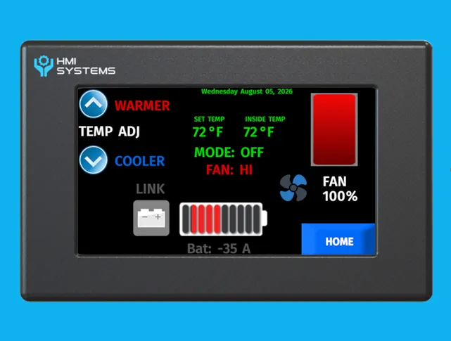 HMI Systems launches rugged 750MDI touch display