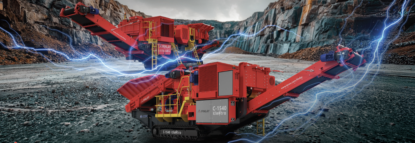 Finlay launches Elektro hybrid crusher range at Bauma ConExpo India