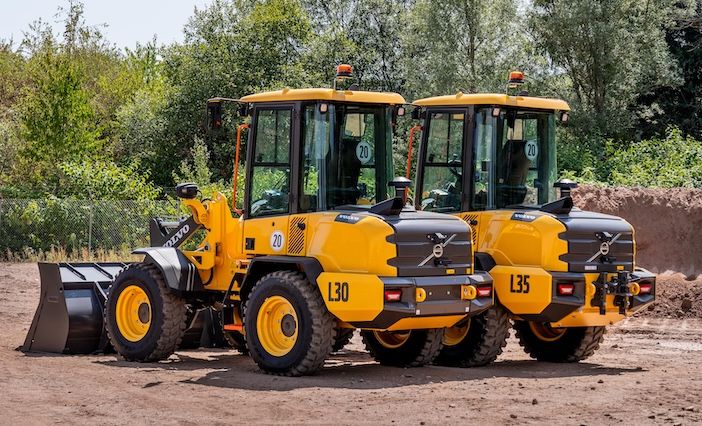 Volvo CE launches redesigned L30 and L35 wheel loaders